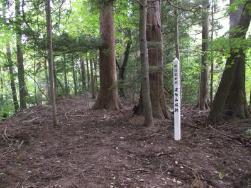 波多山（はたやま）城跡（波田地区）　市史跡　飛騨・木曽方面の境を固める城の画像