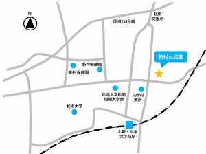 新村公民館地図