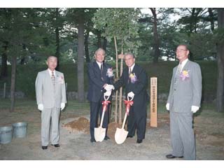 姫路市との姉妹都市提携30周年記念式典の写真