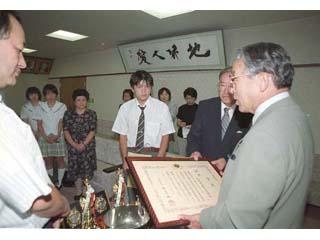 松商学園ＮＨＫ全国放送コンテスト優勝報告の写真