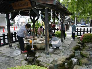 平成20年（2008）6月　まつもと城下町湧水群が平成の名水百選にの写真