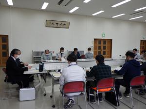 会議中