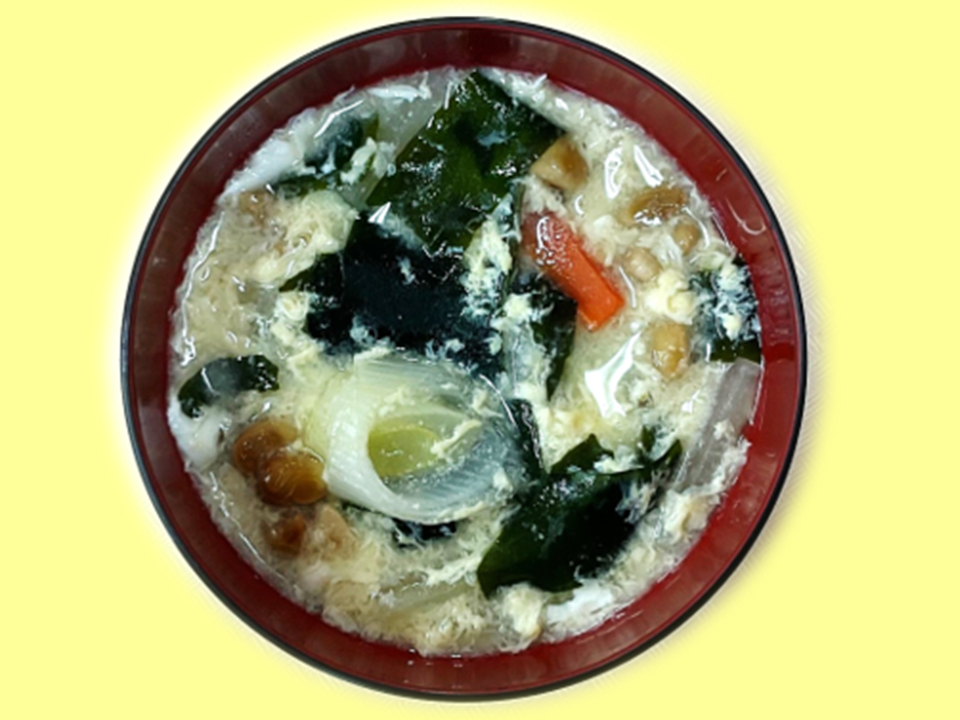 高たんぱく納豆汁
