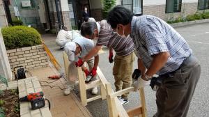 ベンチ作り