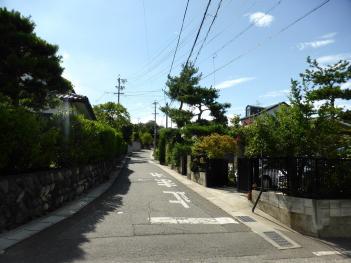 緑が連続した既存住宅地の写真2