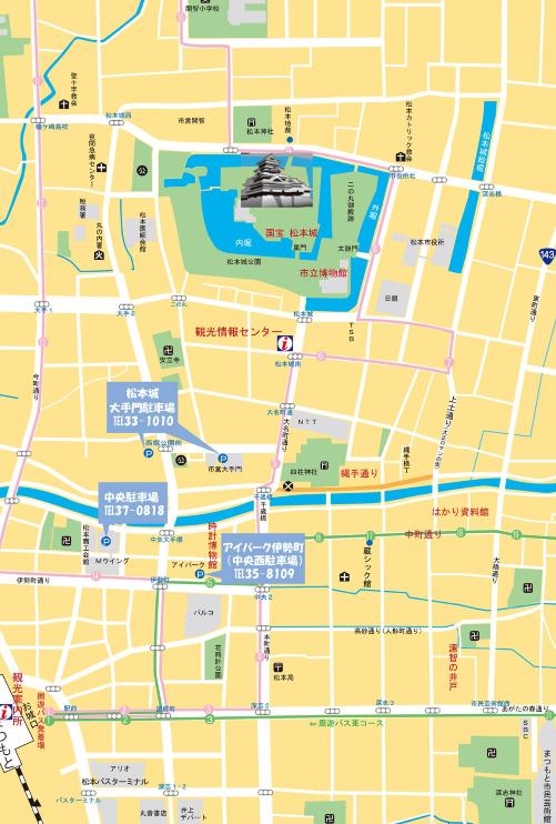 市街地駐車場地図の画像