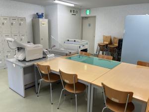 作業スペースの写真