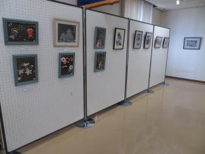 趣味の切り絵展②