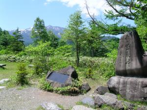野麦峠頂上